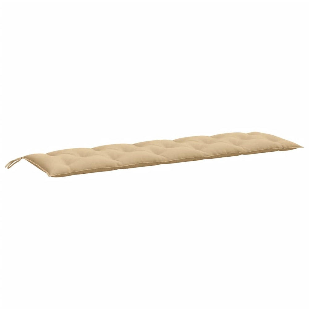 Gartenbank Auflage Beige Melange 180 cm