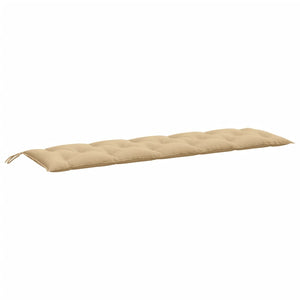 Gartenbank Auflage Beige Melange 180 cm