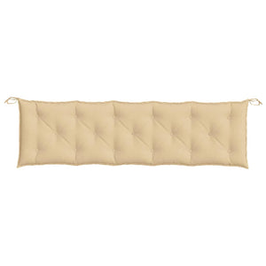 Gartenbank Auflage Beige Melange 180 cm