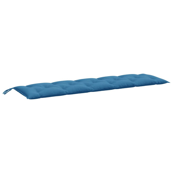 Gartenbank Auflage Melange Blau 180 cm