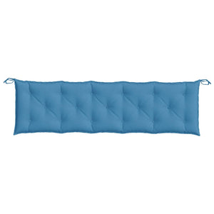 Gartenbank Auflage Melange Blau 180 cm