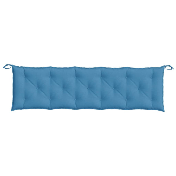 Gartenbank Auflage Melange Blau 180 cm