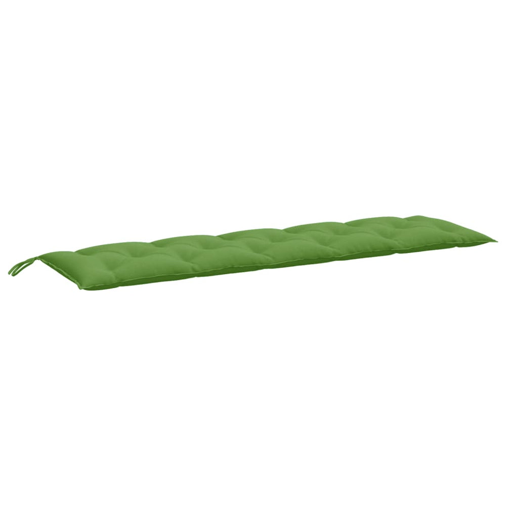 Grüne Gartenbank Auflage 180x50 cm
