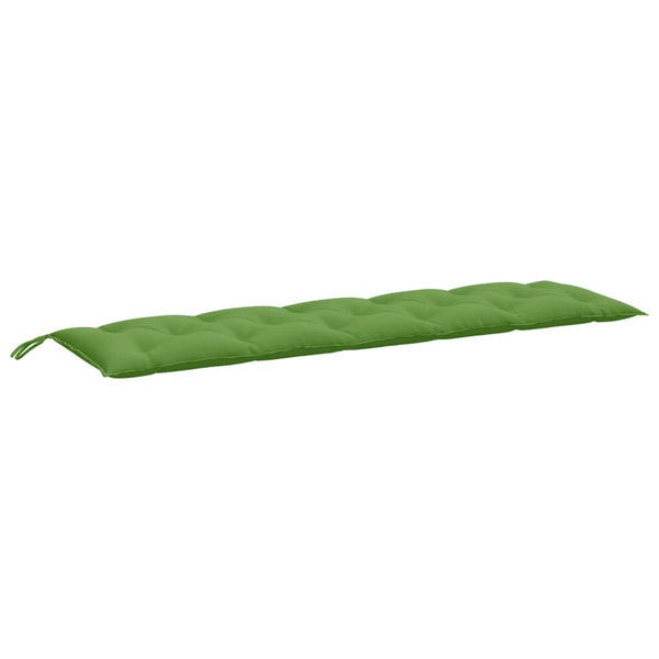 Grüne Gartenbank Auflage 180x50 cm