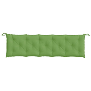 Grüne Gartenbank Auflage 180x50 cm