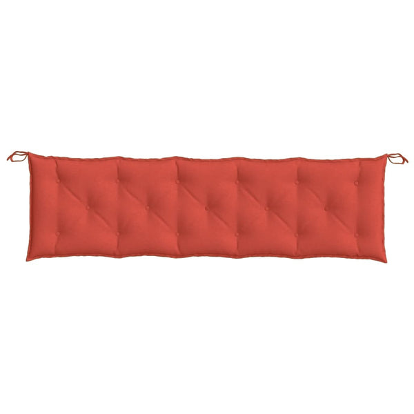Gartenbank Auflage Rot 180x50 cm