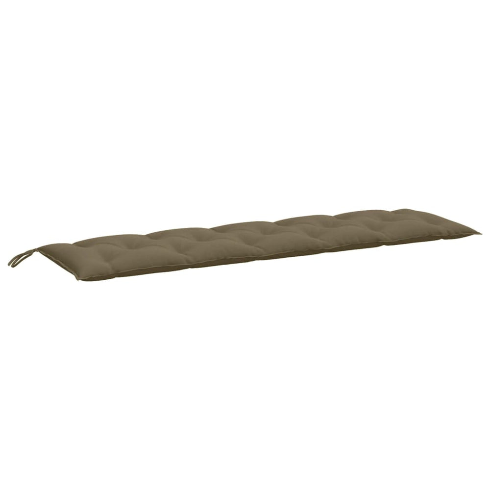 Gartenbank Auflage Melange Taupe 180x50 cm