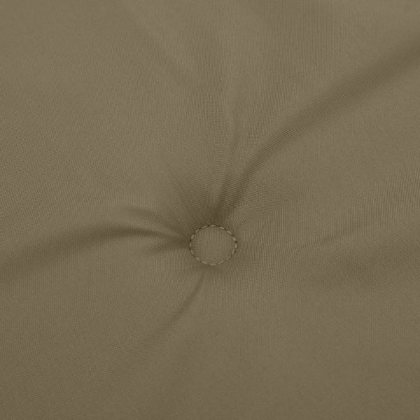 vidaXL Coussin de banc de jardin mélange taupe 180x50x7 cm Tissu