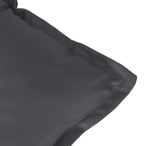 Gartenbank Auflagen 2er Set Anthrazit 100x50 cm