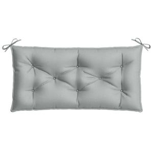 Gartenbank Auflagen Hellgrau 100x50 cm, 2er Set