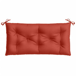 Gartenbank Auflagen Rot Melange 2er Set