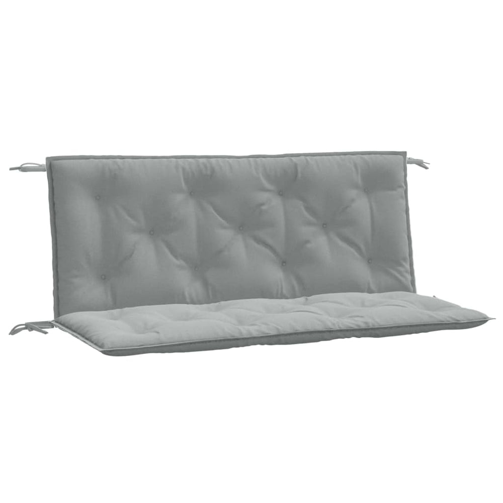 Gartenbank Auflagen Hellgrau 120x50 cm, 2er Set