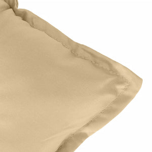 Gartenbank Auflagen Beige 120x50 cm 2er Set