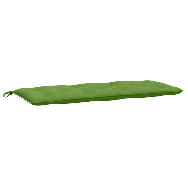 Gartenbank Auflagen Grün 120x50 cm, 2er Set