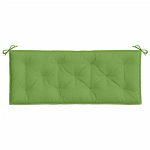 Gartenbank Auflagen Grün 120x50 cm, 2er Set