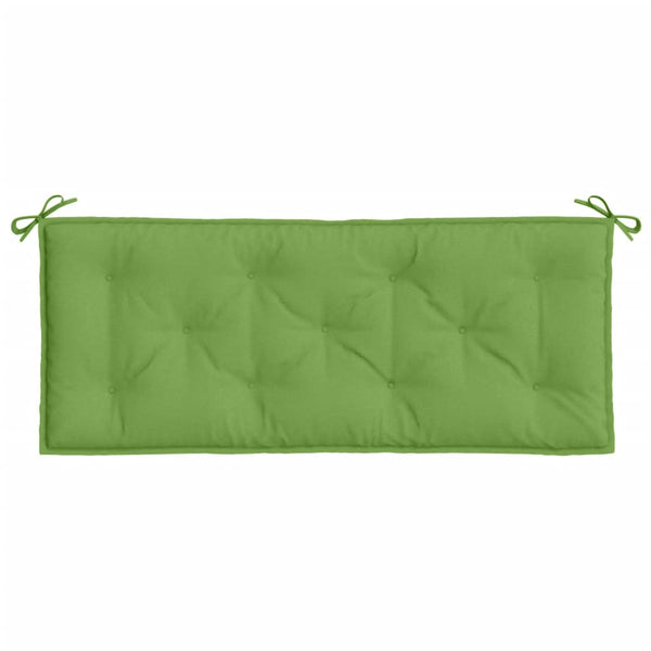 Gartenbank Auflagen Grün 120x50 cm, 2er Set