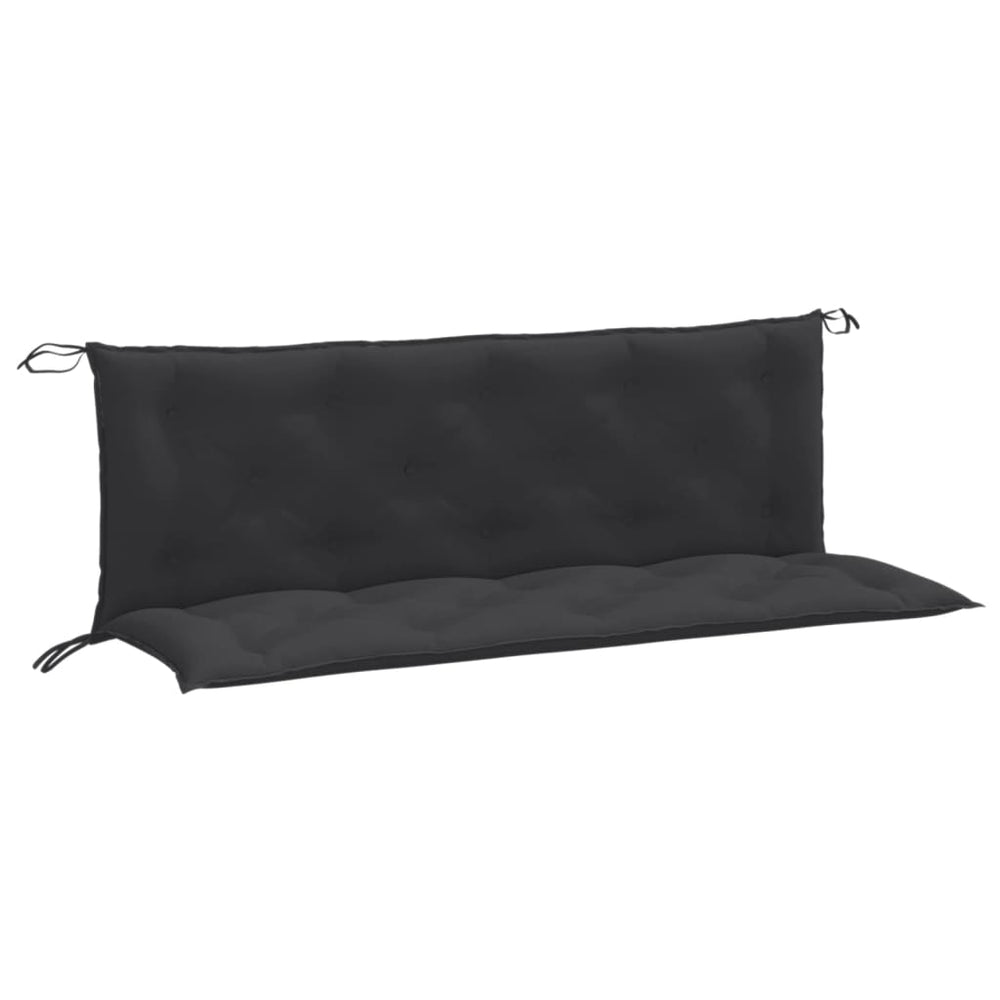 Gartenbank Auflagen Anthrazit Melange 150x50x7cm, 2er Set