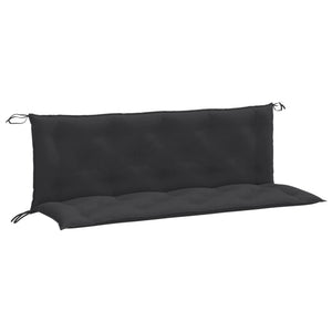 Gartenbank Auflagen Anthrazit Melange 150x50x7cm, 2er Set
