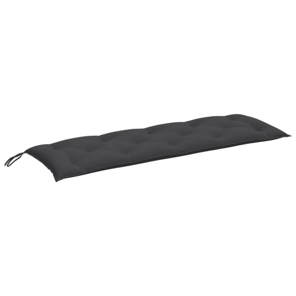 Gartenbank Auflagen Anthrazit Melange 150x50x7cm, 2er Set