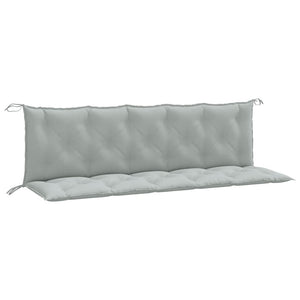 Gartenbank Auflagen Hellgrau 180x50 cm, 2er Set