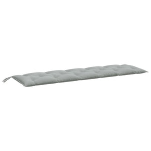 Gartenbank Auflagen Hellgrau 180x50 cm, 2er Set