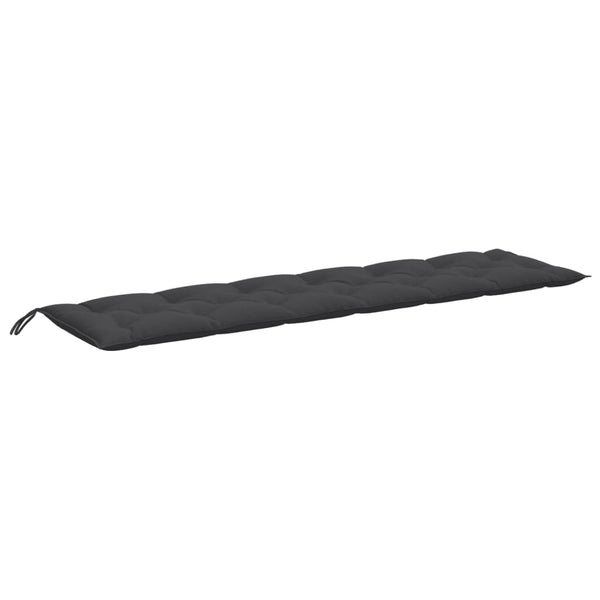 Gartenbankauflagen 2er Set Anthrazit 200x50 cm