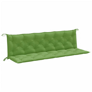 Gartenbank Auflagen Grün 2er Set 200x50 cm
