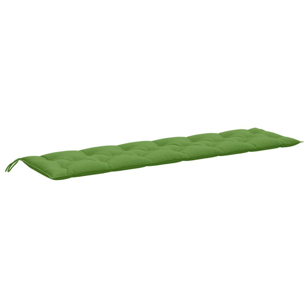 Gartenbank Auflagen Grün 2er Set 200x50 cm