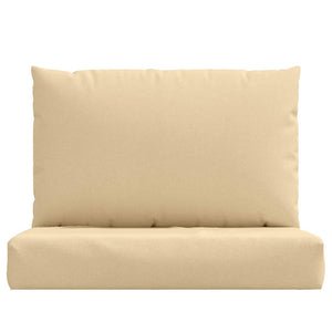 Palettenkissen 2er Set Beige Melange