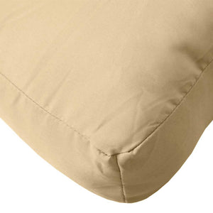 Palettenkissen 2er Set Beige Melange