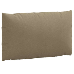 Palettenkissen 2er Set Taupe