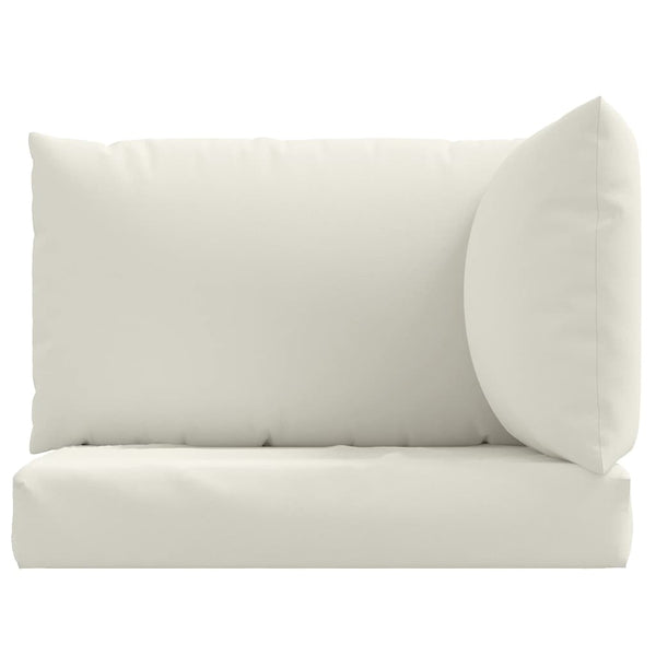 Palettenkissen 3-teilig Creme Melange