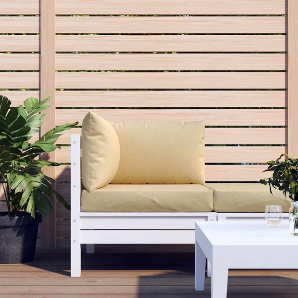 Palettenkissen 3-teilig Beige Melange