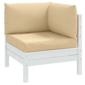 Palettenkissen 3-teilig Beige Melange