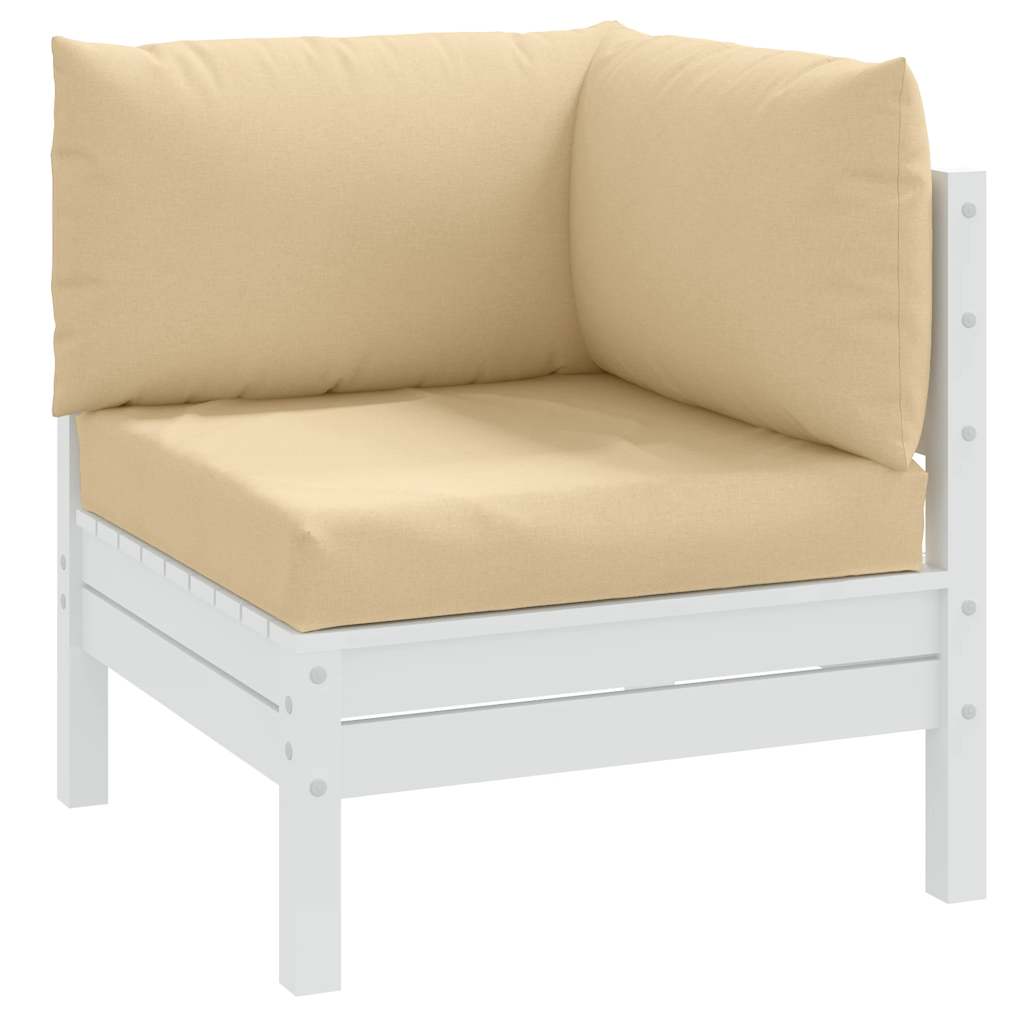 Palettenkissen 3-teilig Beige Melange