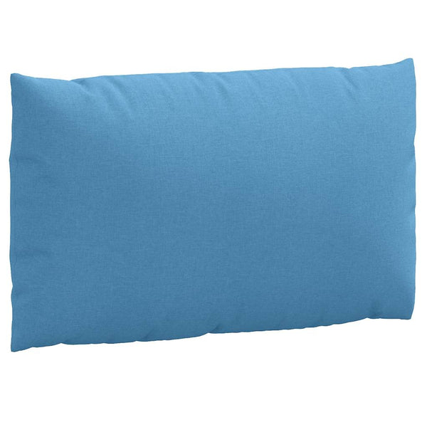 Palettenkissen 3-teilig Melange Blau
