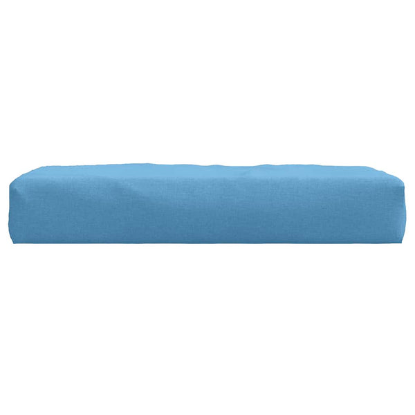 Blaues Palettenkissen 60x60 cm