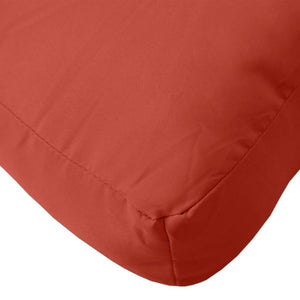 Palettenkissen Melange Rot 60x60 cm