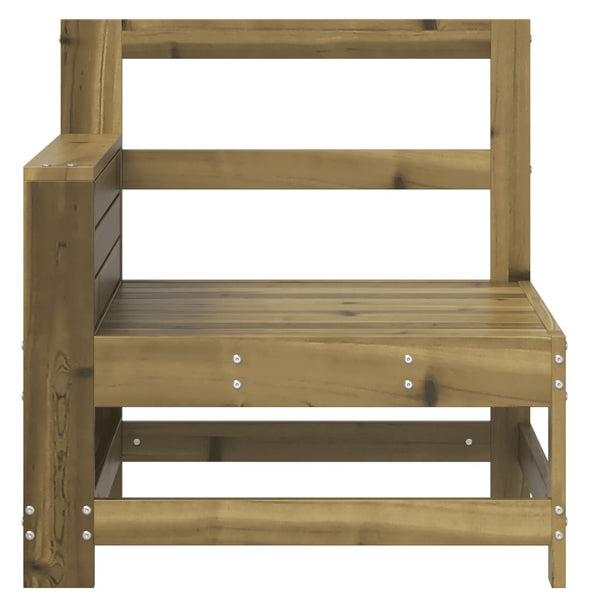 Gartensofa Kiefer mit Beistelltisch