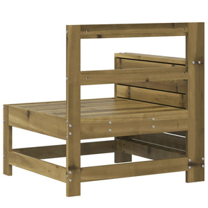 Gartensofa Kiefer mit Beistelltisch