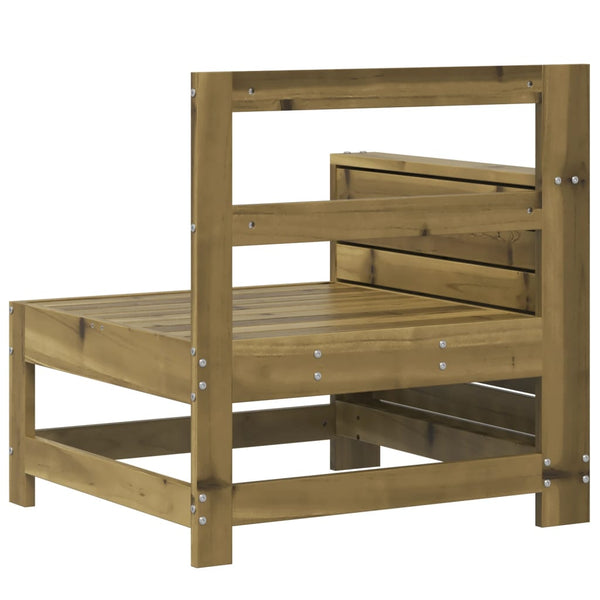 Gartensofa Kiefer mit Beistelltisch