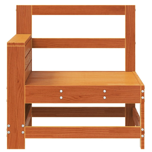 Gartensofa Kiefer Massivholz mit Armlehne