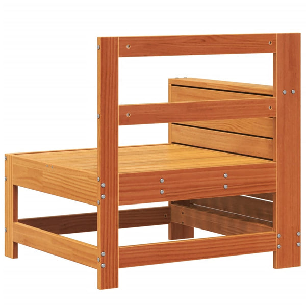 Gartensofa Kiefer Massivholz mit Armlehne