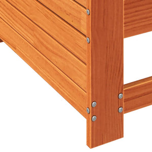 Gartensofa Kiefer Massivholz mit Armlehne