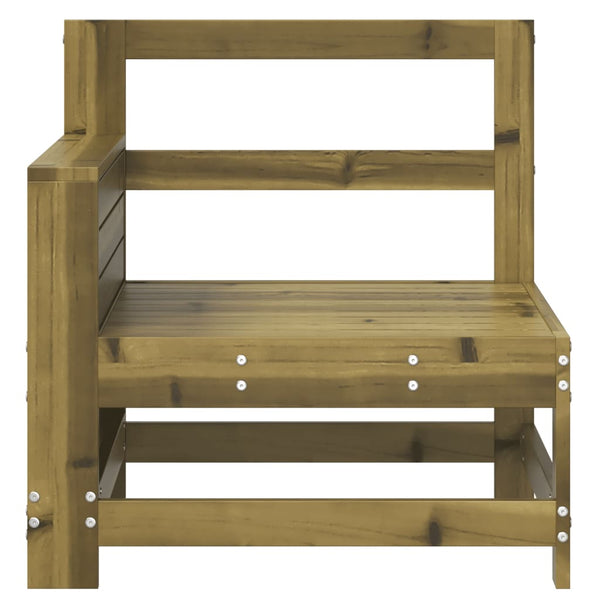 Gartensofa mit Armlehne aus Kiefernholz