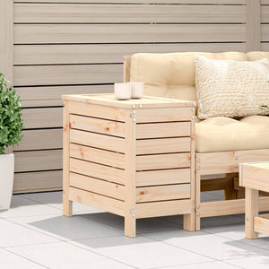 Gartenhocker Kiefer Massivholz 62x31,5x52 cm