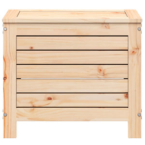 Gartenhocker Kiefer Massivholz 62x31,5x52 cm