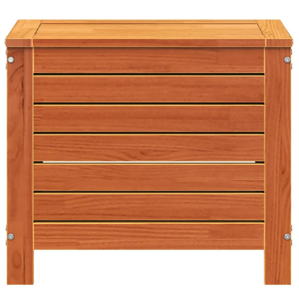Gartenhocker Wachsbraun Kiefer Massivholz