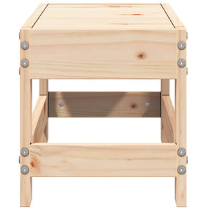 Gartenhocker Kiefer Massivholz 62x30x32 cm