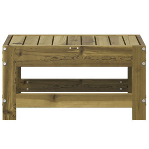 Gartenhocker Kiefernholz 62x30x32 cm